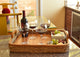 Rectangular Anson Serving Tray, Sea Grass With Solid Wood Bottom