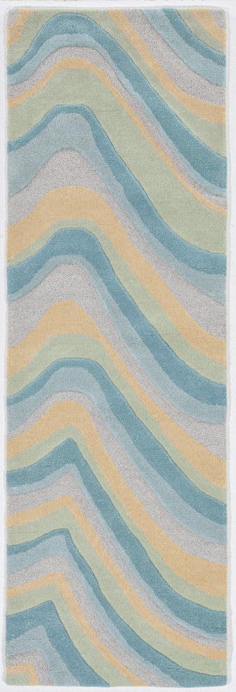 KAS Eternity 1059 Ocean Vibes Area Rug, Runner