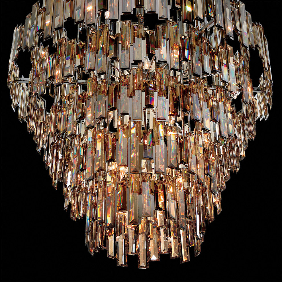 28-Light Luxe Chandelier by Eurofase