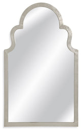 Elberta Wall Mirror - Silver Leaf