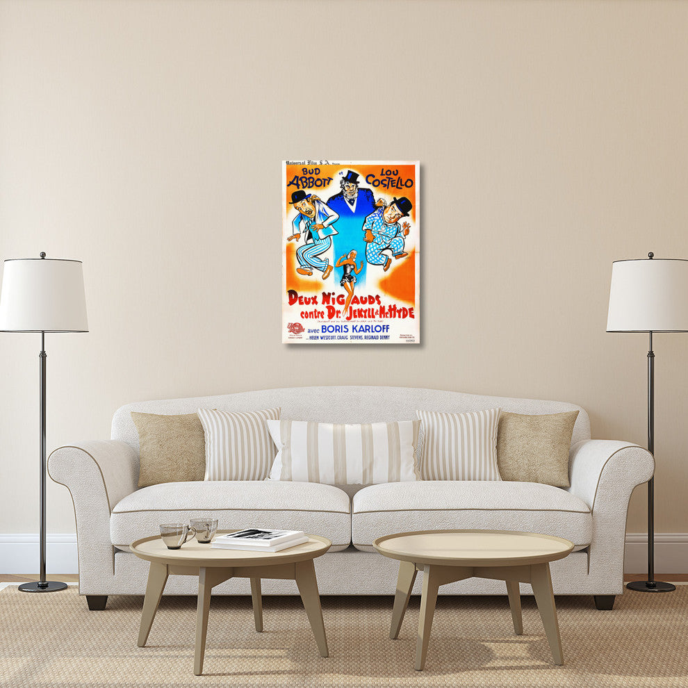 Abbott and Costello, French, Dr Jekyll And Mr Hyde, 30x40