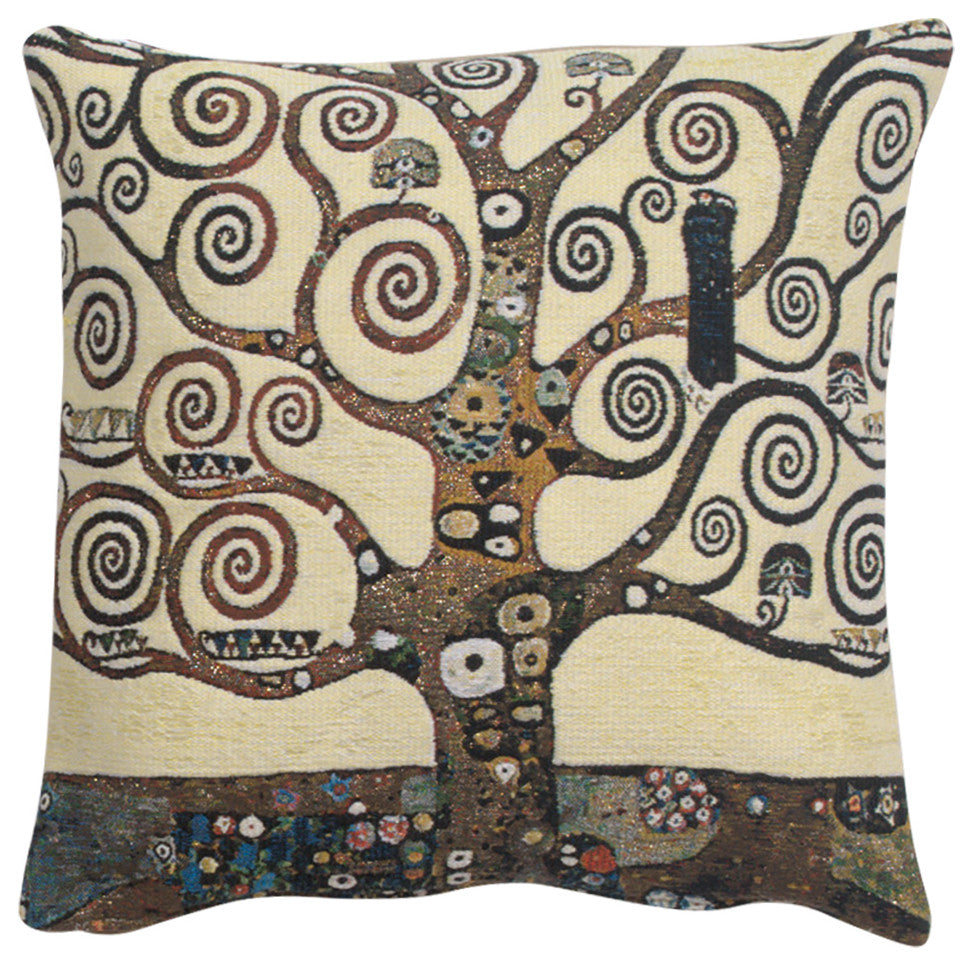 Lebensbaum Tree Decorative Couch Pillow Cover