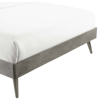 Margo Queen Wood Platform Bed Frame MOD-6230-GRY