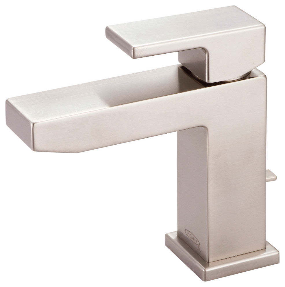 Mod Single Handle Bathroom Faucet, Brushed Nickel