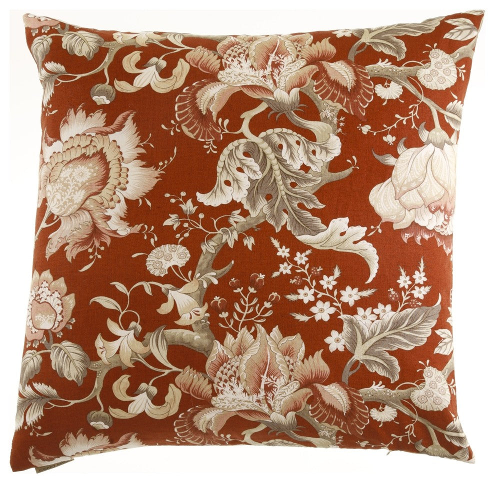 Dennehy Decorative Throw Pillow, Red