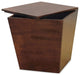 Mezo Storage Cube, Accent Table, Walnut