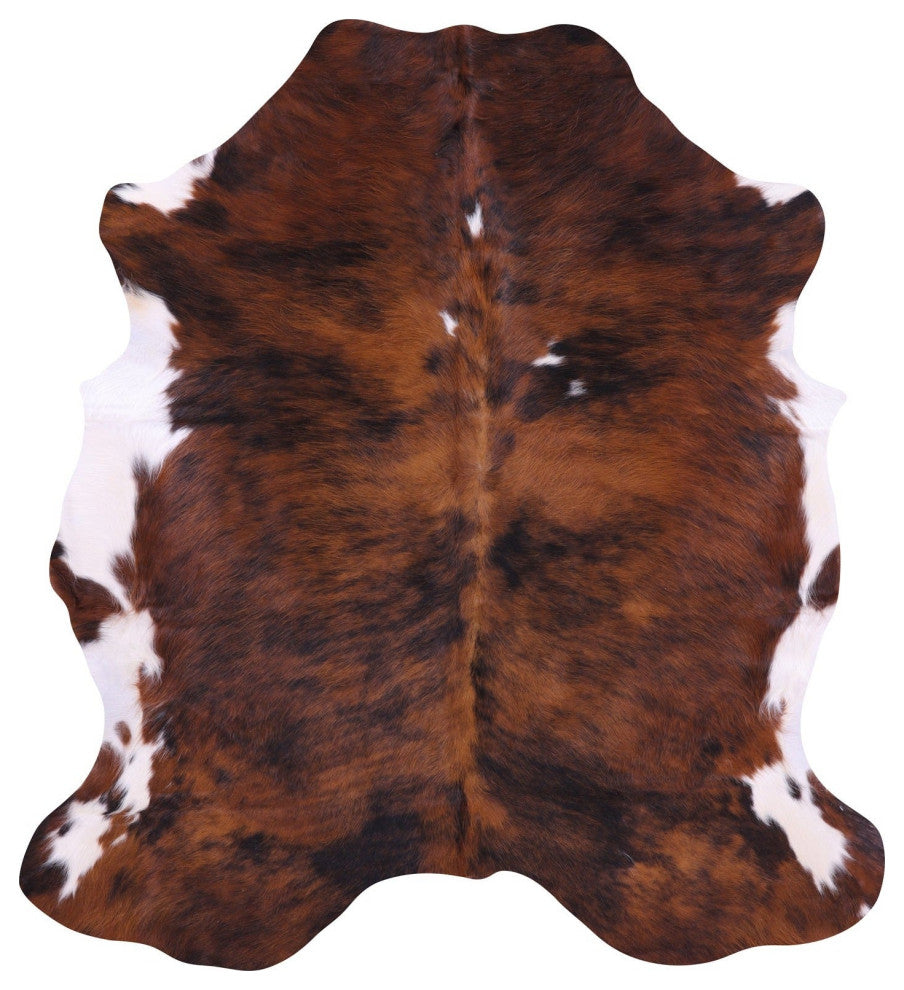 Brindle Natural Cowhide Rug 6' 0" X 5' 5" C1734