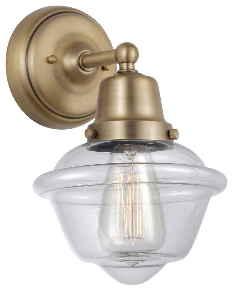 Innovations 623-1W-BB-G532 Oxford 1 Light 12" Sconce, Brushed Brass