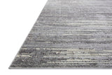 Loloi Arden Grey / Ivory 18" x 18" Sample Rug