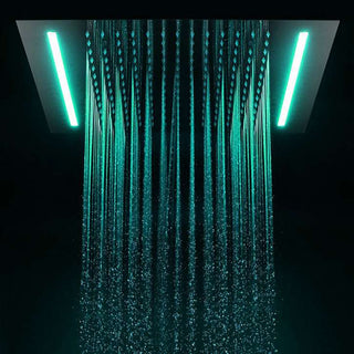 Fontana Showers Smart LED Touch Control Rainfall Shower Head With Hand Shower