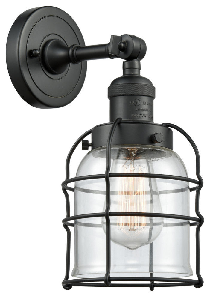Innovations Lighting 203-Bk-G52-Ce-Led 1 Light Dimmable Led 8" Sconce