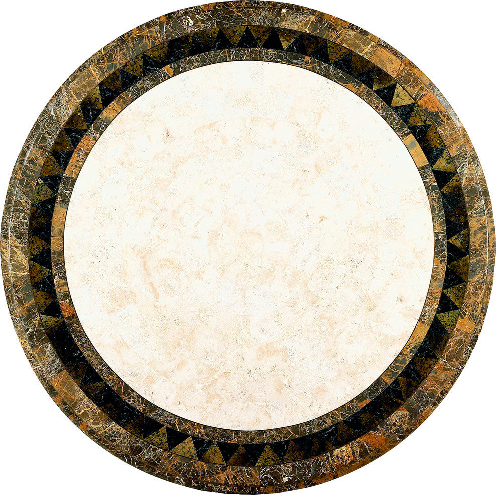 Butler Heritage Snakeskin Fossil Stone  Table