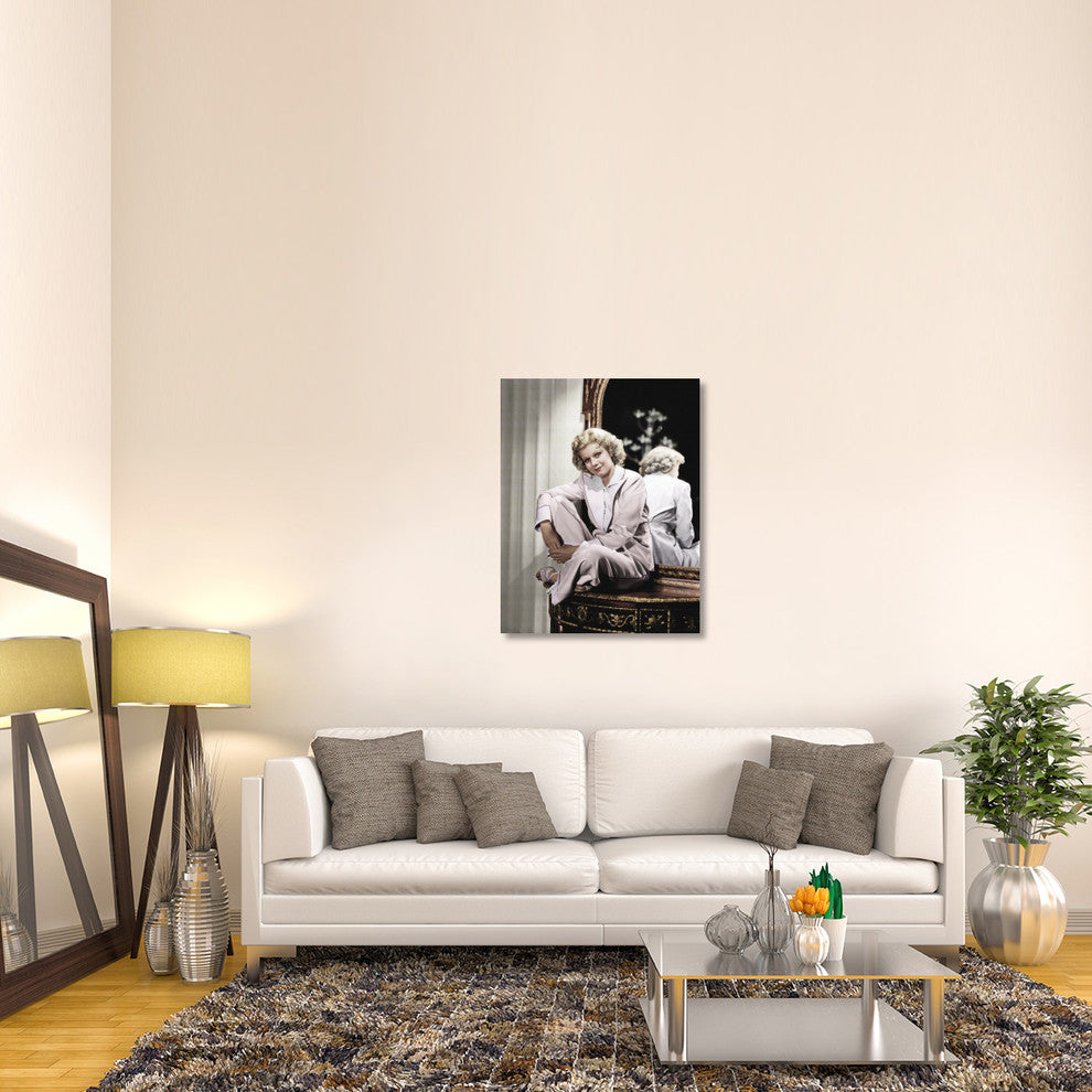 "Jean Harlow" Stretched Canvas Giclee by Hollywood Photo Archive, 31x40"