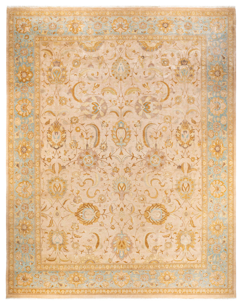 Mogul, One-of-a-Kind Hand-Knotted Area Rug Ivory, 12'1"x15'6"