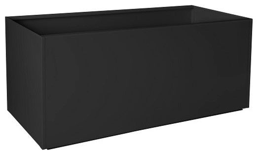 Nice Aluminum Trough, Black, 16"x46"
