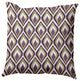 Feathers Accent Pillow, Larkspur, 20"x20"