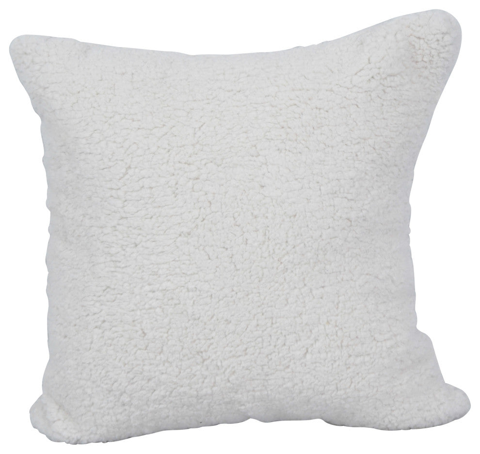 17" Jacquard Throw Pillows With Inserts, Set of 2, Grattan Rice