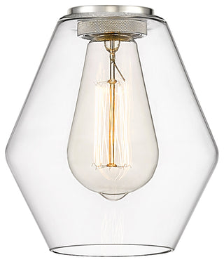 Edison Cindyrella 6" Sconce, Brushed Satin Nickel, Clear Shade