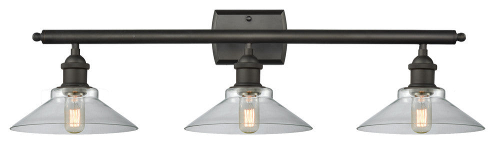 Orwell 3-Light Bath Fixture, Oil Rubbed Bronze