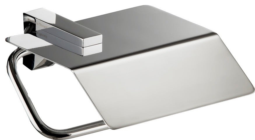 Cristal Toilet Paper Holder With Lid