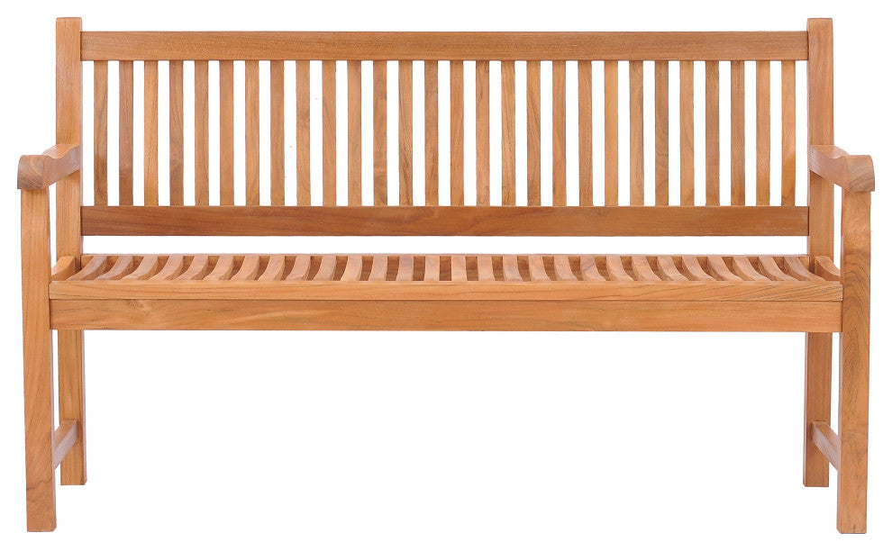 Teak Wood Elzas Double Bench