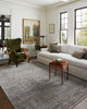 Jean Stoffer x Loloi Bradbury Grey / Multi 2'-6" x 12'-0" Runner Rug