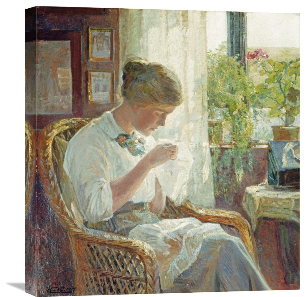 "The Seamstress" Artwork, 20" x 22"