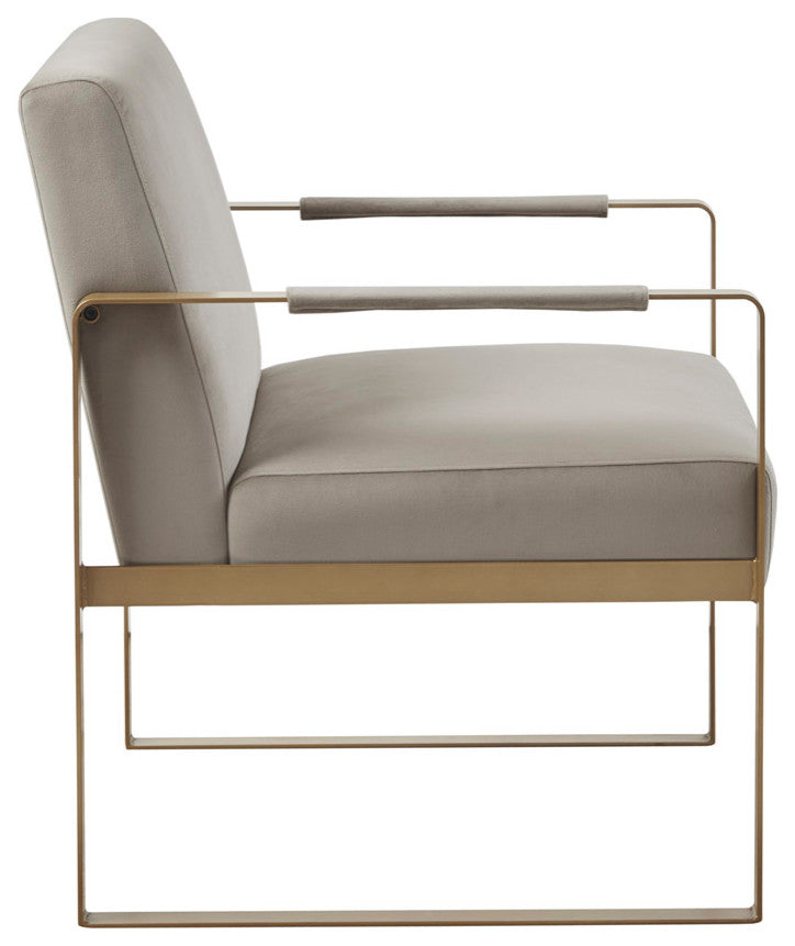 Martha Stewart Jayco Accent Chair, Taupe