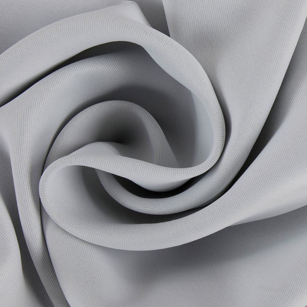 Room Darkening Curtain Panel Pair, Artic Gray, 50"x120"
