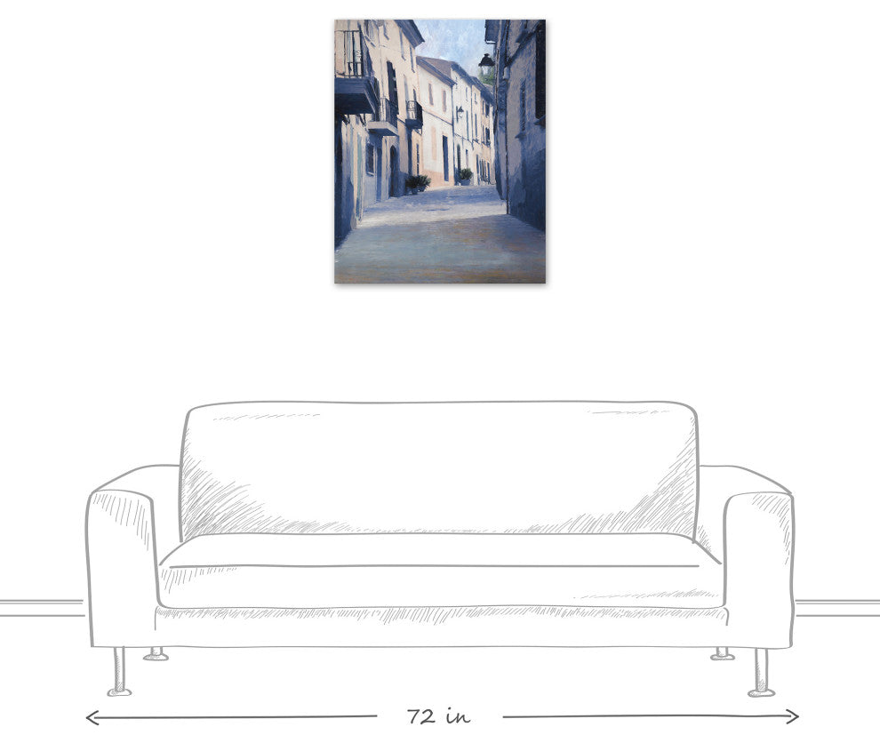 European Town 24x30 Canvas Wall Art