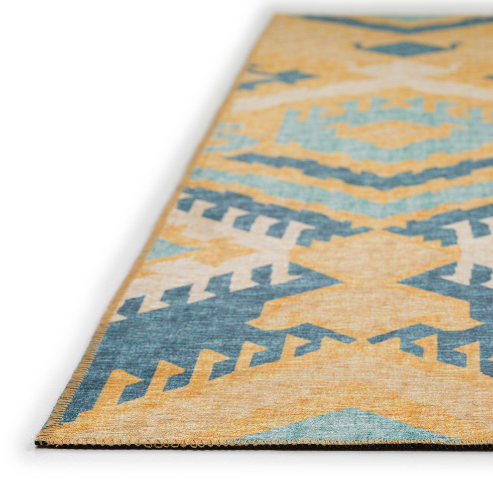 Dalyn Indoor/Outdoor Sedona SN2 Marigold Washable 2'3" x 10' Runner Rug