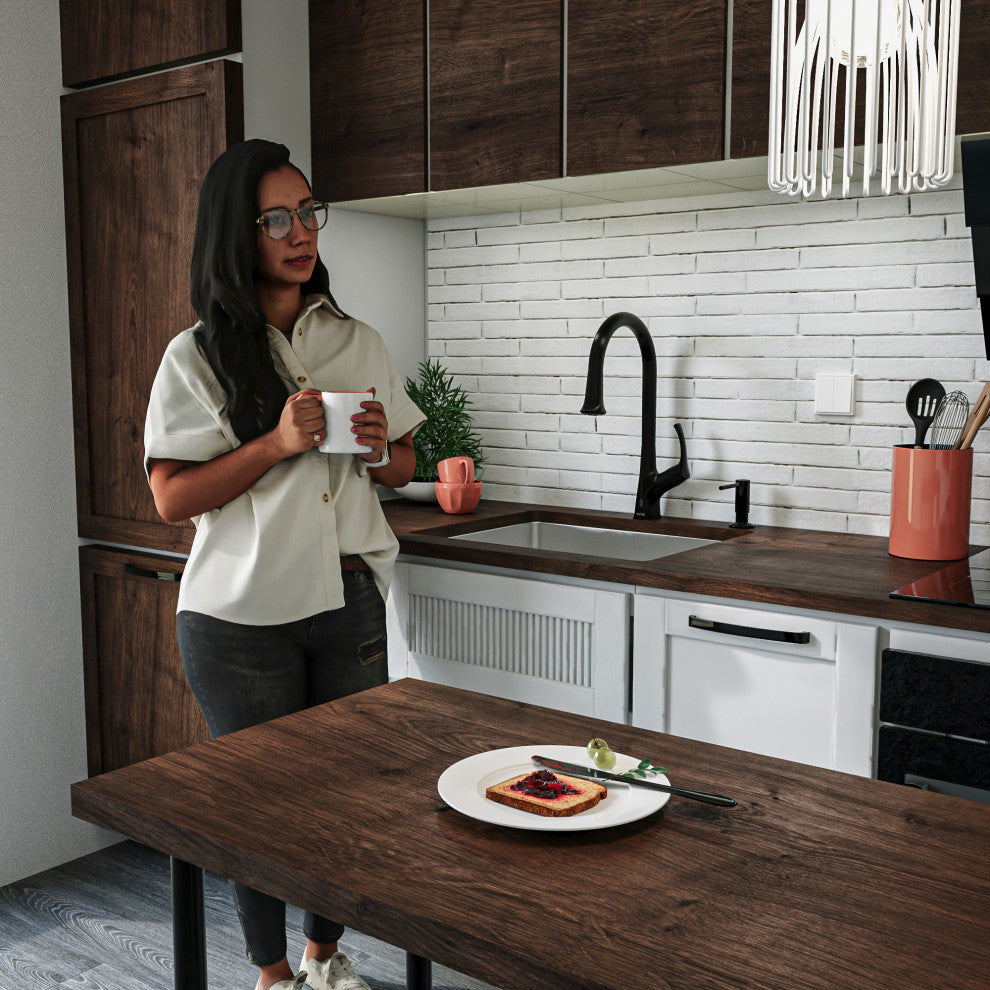 Karran NC-425 23" Undermount Single Bowl Stainless Steel Kitchen Sink