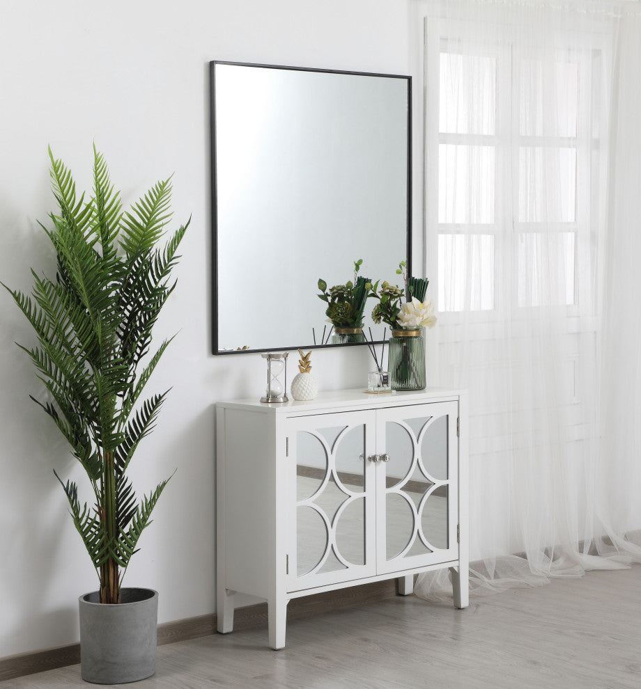 Elegant Lighting MR43640 Eternity 36" W x 40" H Traditional - Brass