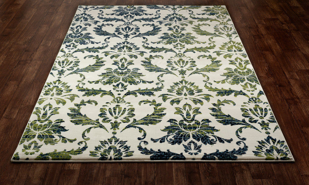 Bastille Victorian Cream 3'11"x5'11" Area Rug
