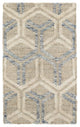 Dash & Albert Tala Blue Handwoven Jute Rug, Blue, 2' x 3'