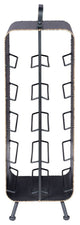 Gray Metal Wine Rack | Dutchbone Stalwart