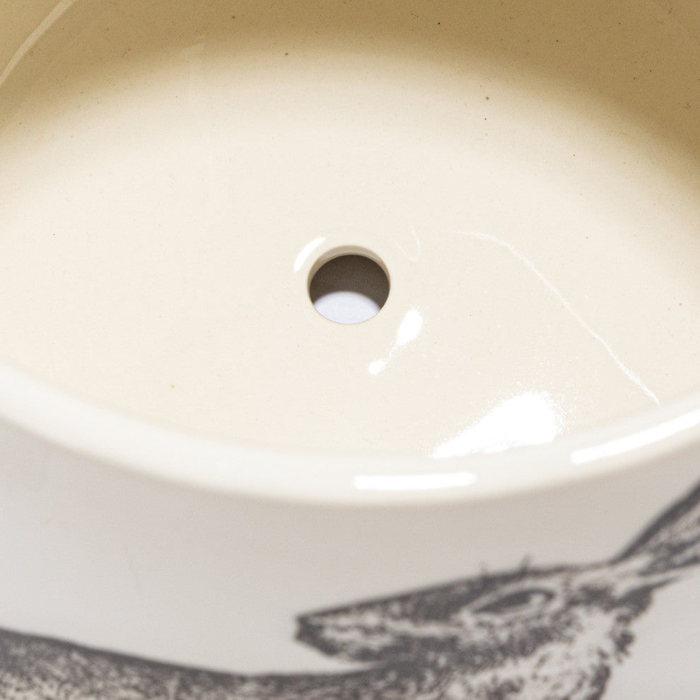 6.5" Round Stoneware Planter, Holds 5" Pot, White, Charcoal, Set of 2