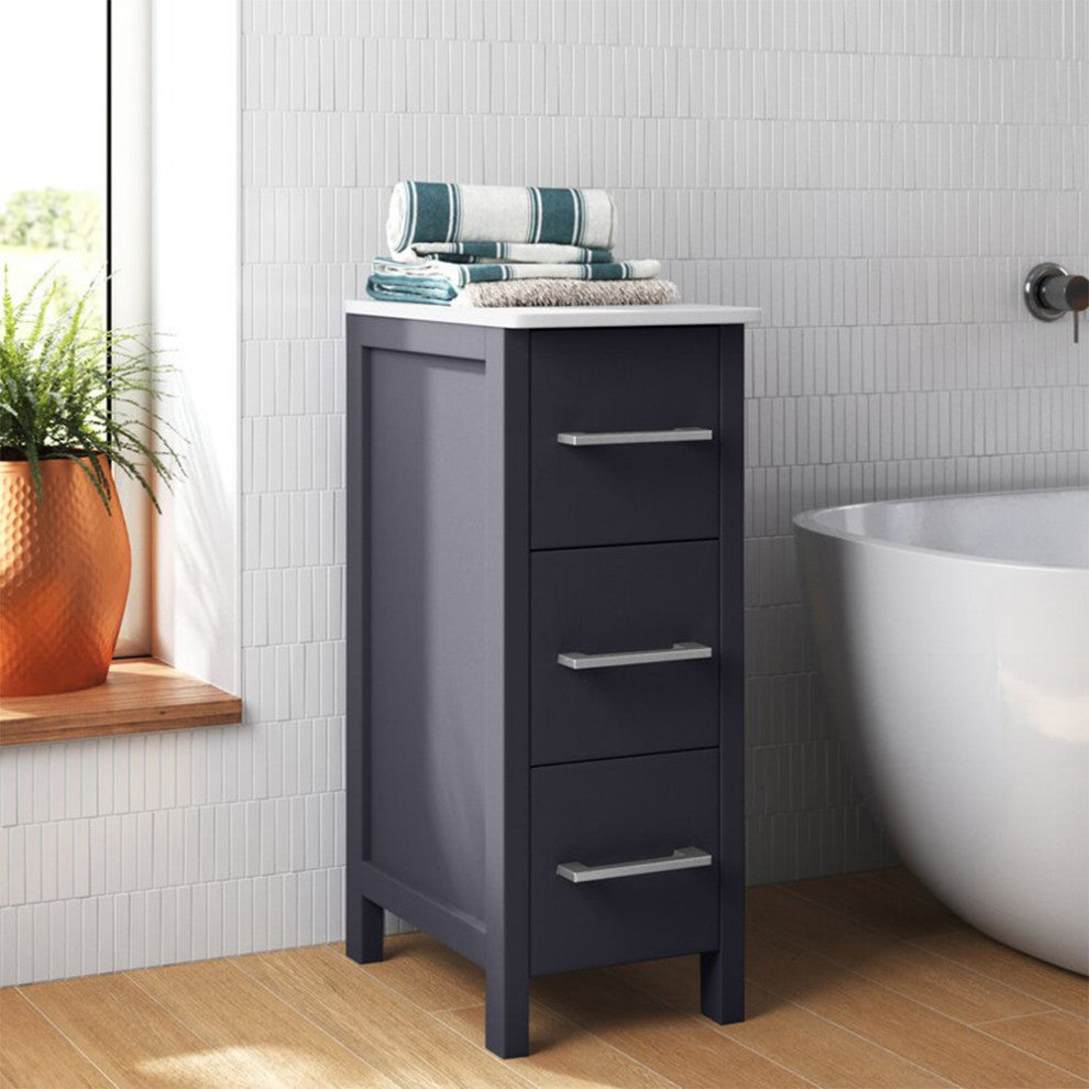 Vanity Art Vanity Cabinet, 12", Espresso
