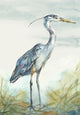 "Heron in Spring I" Fine Art Piece