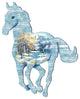 Running Pony Scenic Ornament, Set of 3