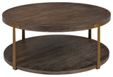 Uttermost Palisade Round Wood Coffee Table