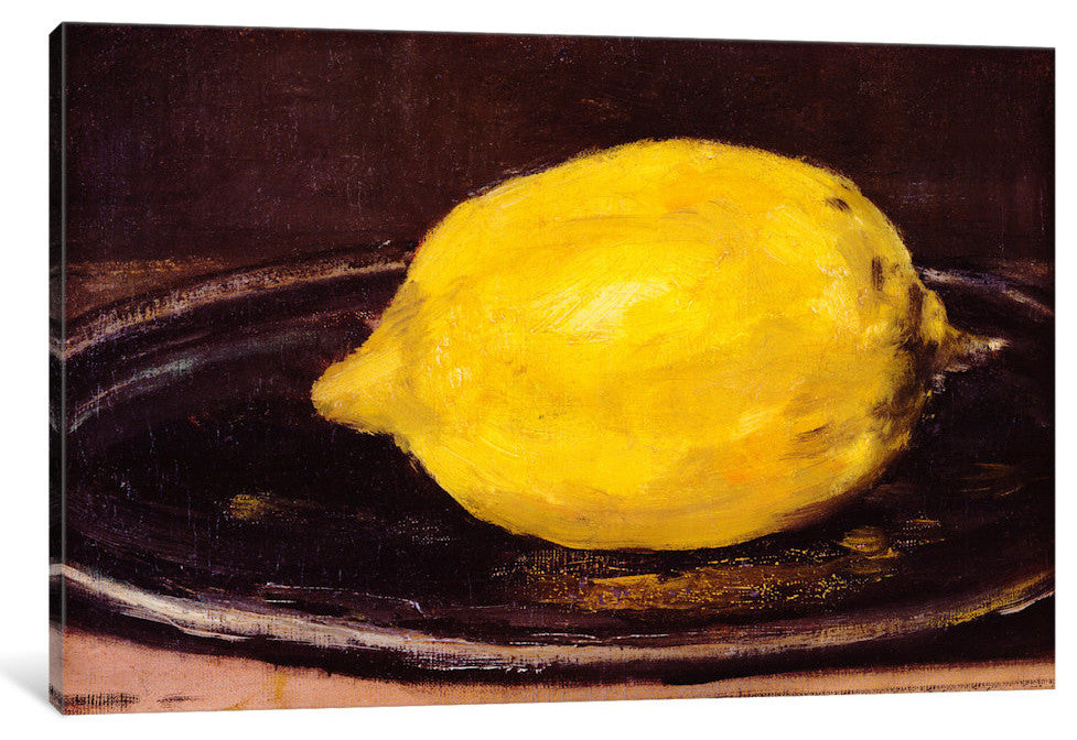 "The Lemon" by Edouard Manet, 26x18x1.5"