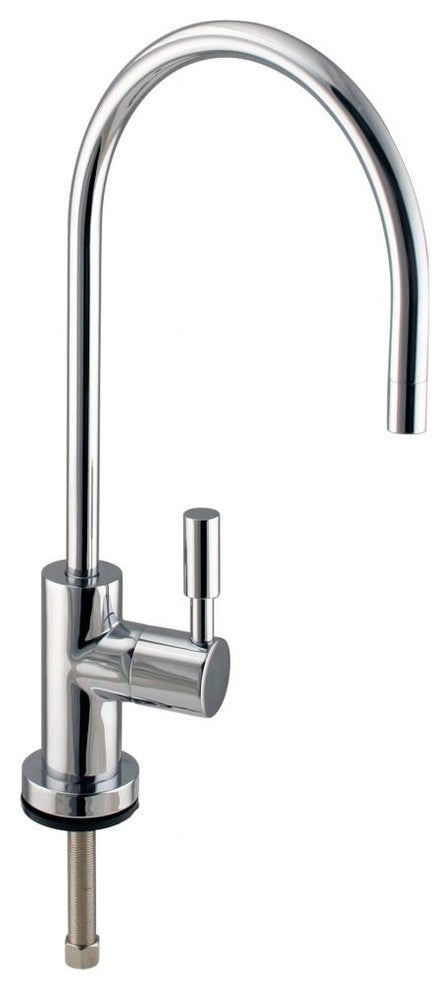 Contemporary 11" Cold Water Dispenser In Polished Chrome