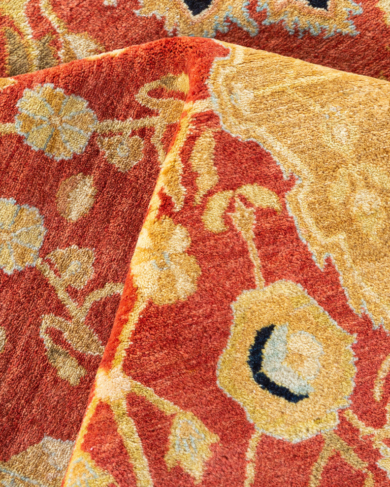 MOGUL, Hand Knotted Area Rug 11' 10" X 9' 3"