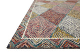 Loloi II Spectrum Blue/Red, Multi/Pink, 2'-6" X 9'-9"