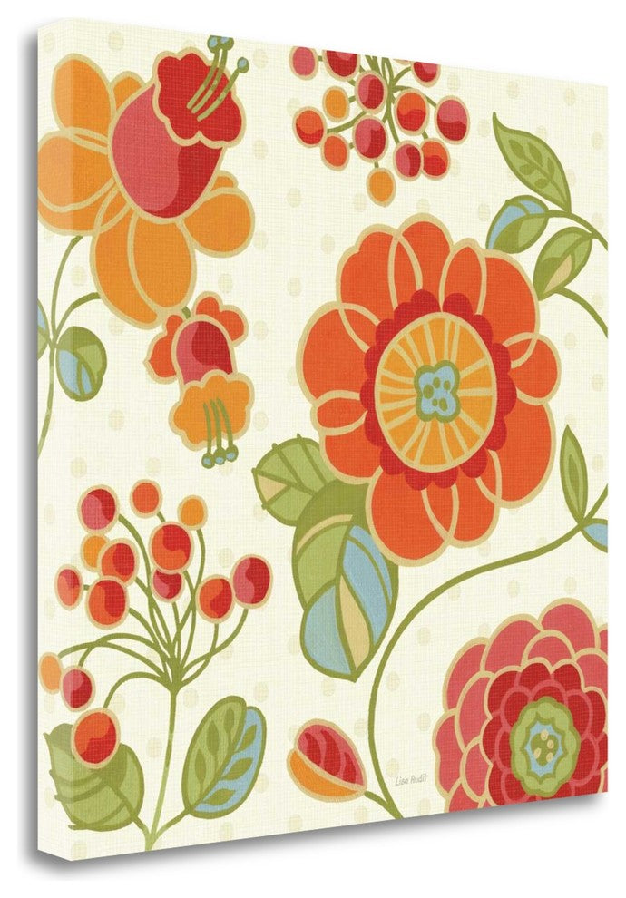 "Summer Palette II" By Lisa Audit, Giclee Print on Gallery Wrap Canvas