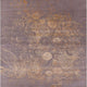 Ahgly Company Indoor Square Mid-Century Modern Area Rugs, 7' Square