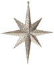 Vickerman 12" Rose Gold Glitr Bethlehem Star 2/Bag