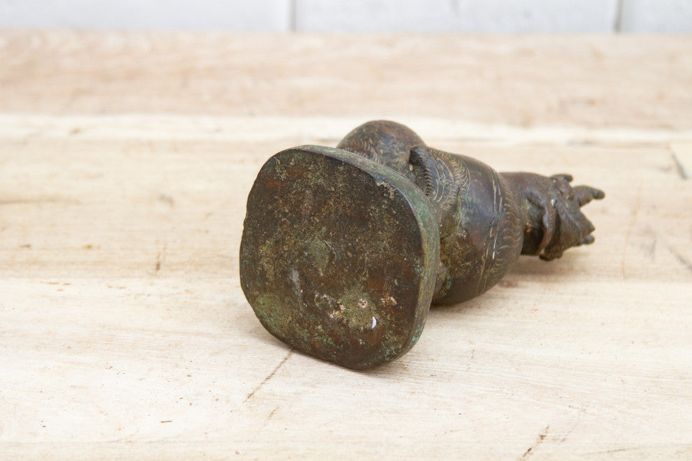 Large 19th Century Chinese Bronze Opium Weight
