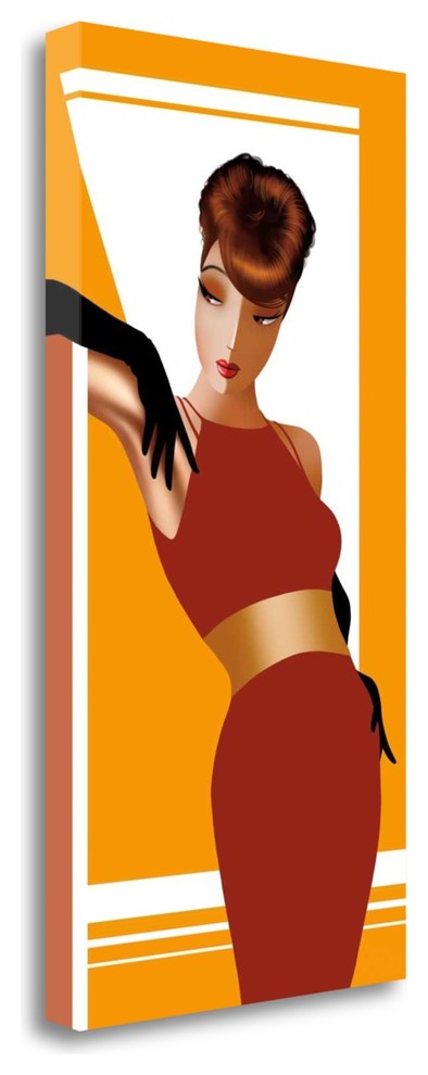 "Elegantly Alana" By Jordan Bravo, Giclee Print on Gallery Wrap Canvas